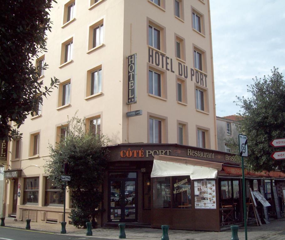 Hotel Du Port Ле-Сабль-д’Олон Экстерьер фото