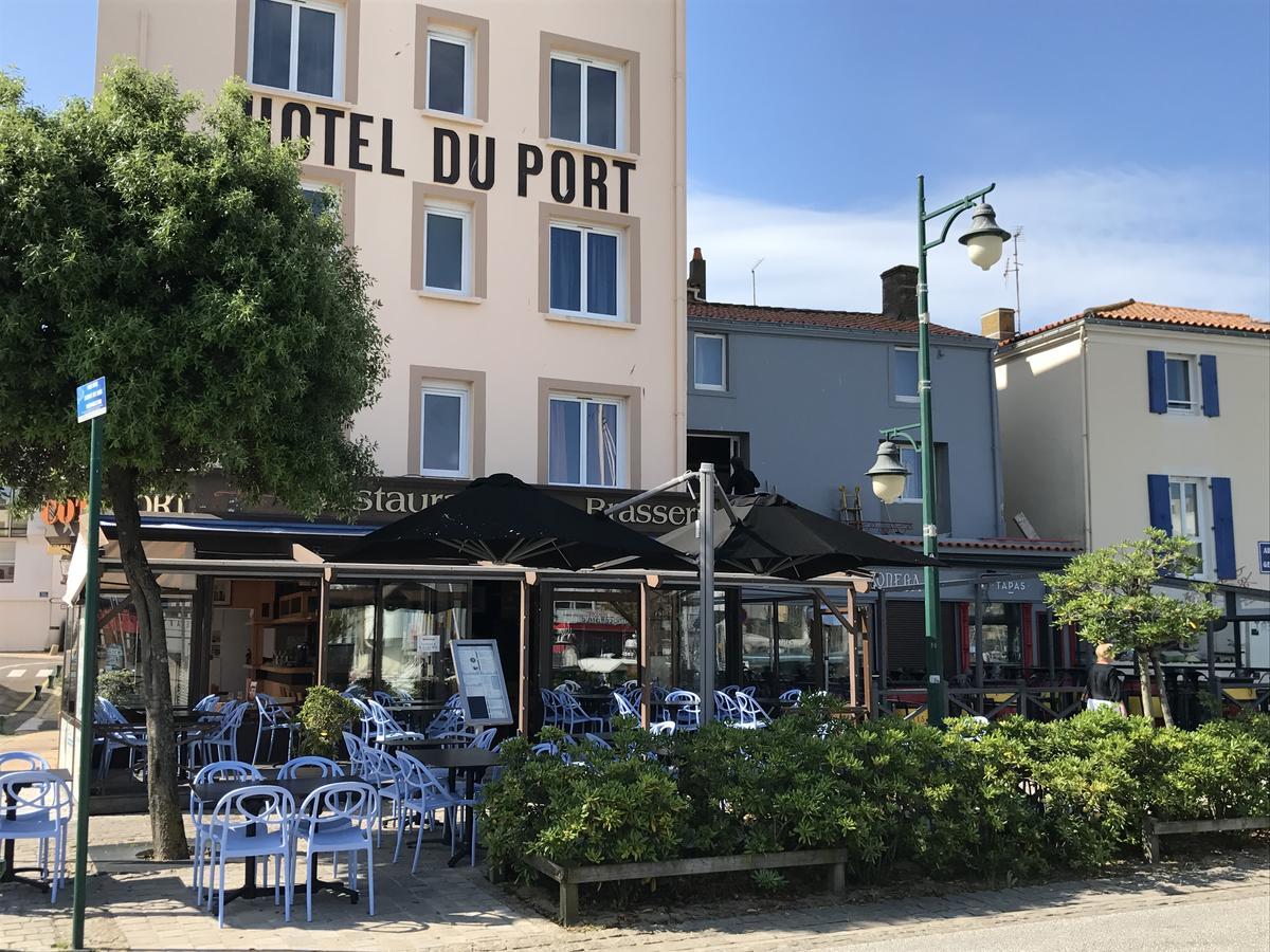 Hotel Du Port Ле-Сабль-д’Олон Экстерьер фото